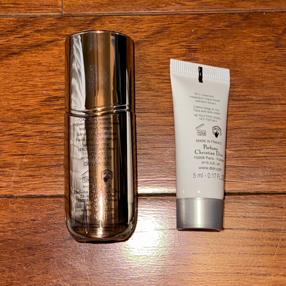 NEW Dior drawstring pouch with skincare - Picture 5 of 5